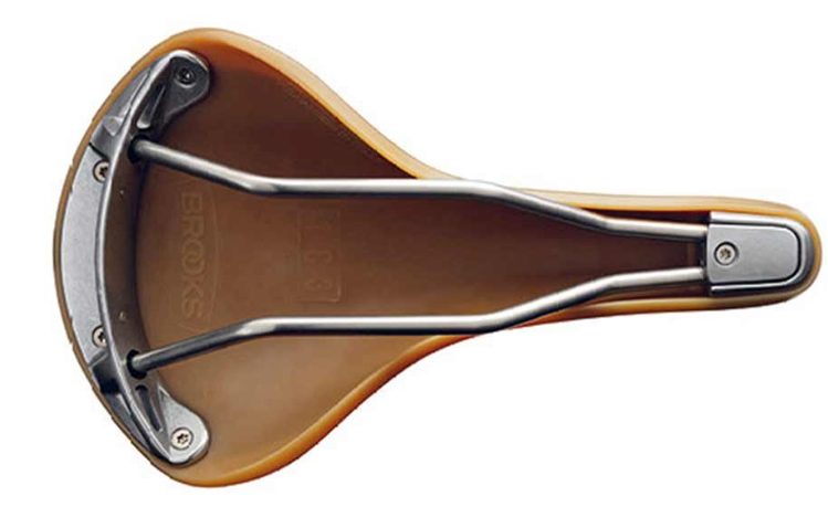 brooks C17 cambium saddle bottom profile 